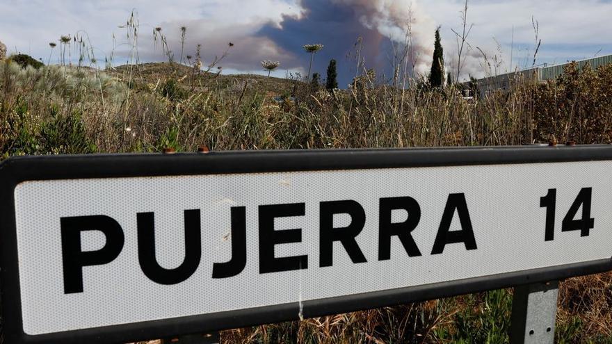 El incendio de Málaga abrasa una finca privada que perteneció a Gadafi