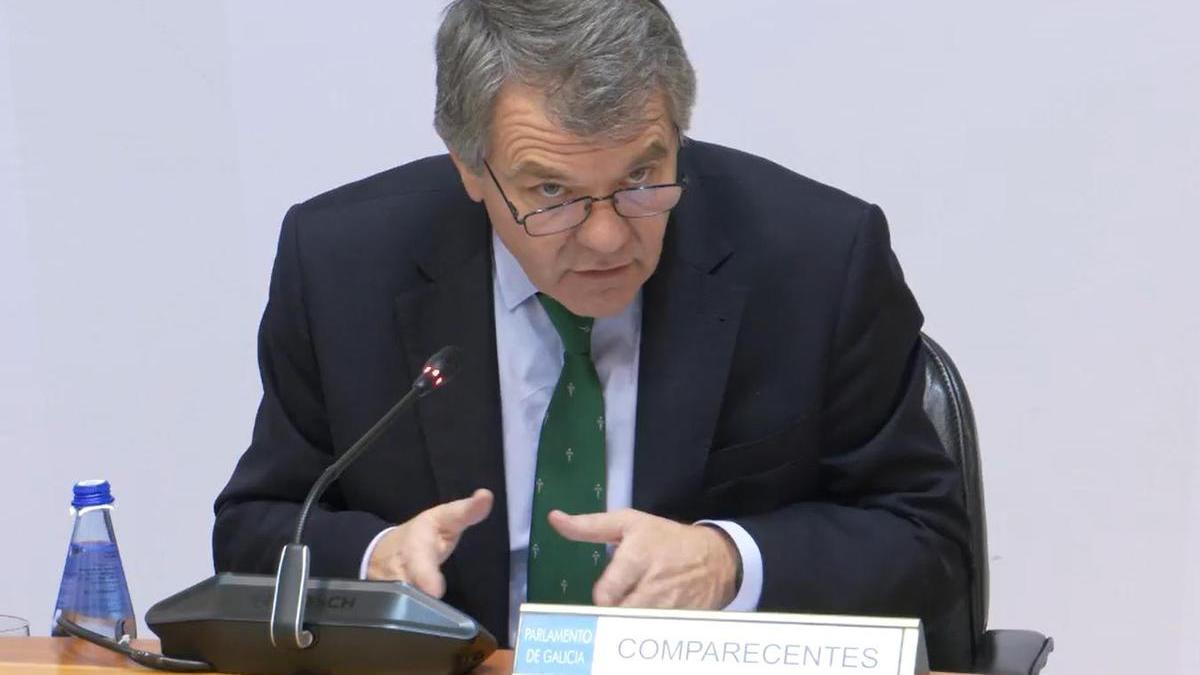 El presidente de Portos, José Antonio Álvarez Vidal