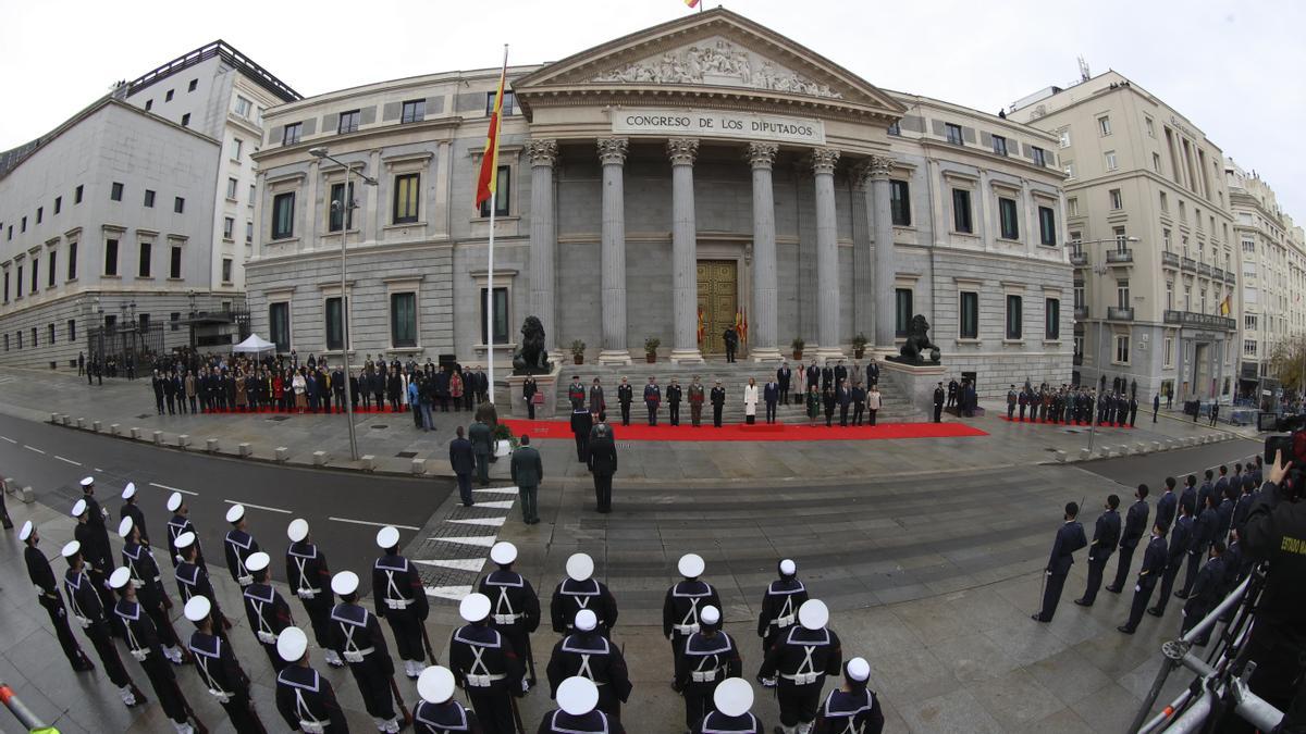 Acto institucional del Día de la Constitución en Madrid
