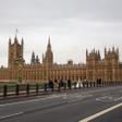 August 14, 2023, London, England, United Kingdom: Houses of Parliament is seen from Westminster Bridge.