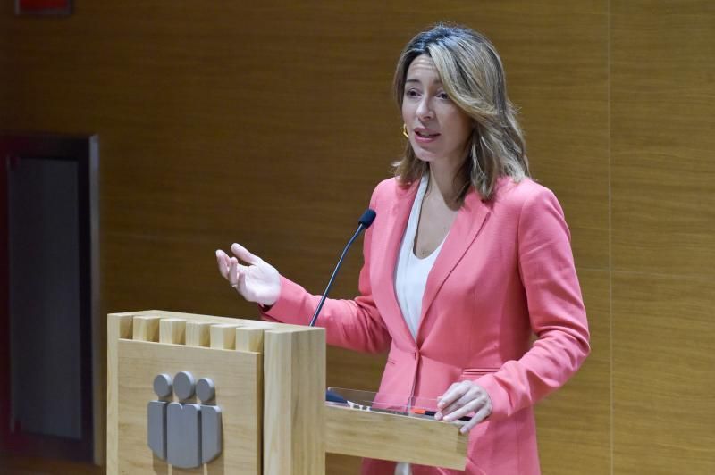 18-01-2018 LAS PALMAS DE GRAN CANARIA. Xiana Méndez, secretaria de Estado de Comercio, en el foro de la Asociación para el Progreso de la Dirección en Canarias, en Cajamar. Fotógrafo: ANDRES CRUZ  | 18/01/2019 | Fotógrafo: Andrés Cruz