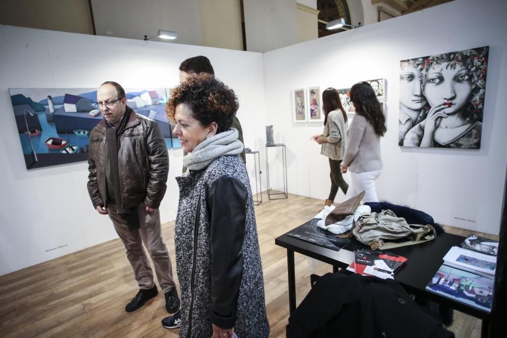 Inauguración de la Feria de Arte de Oviedo