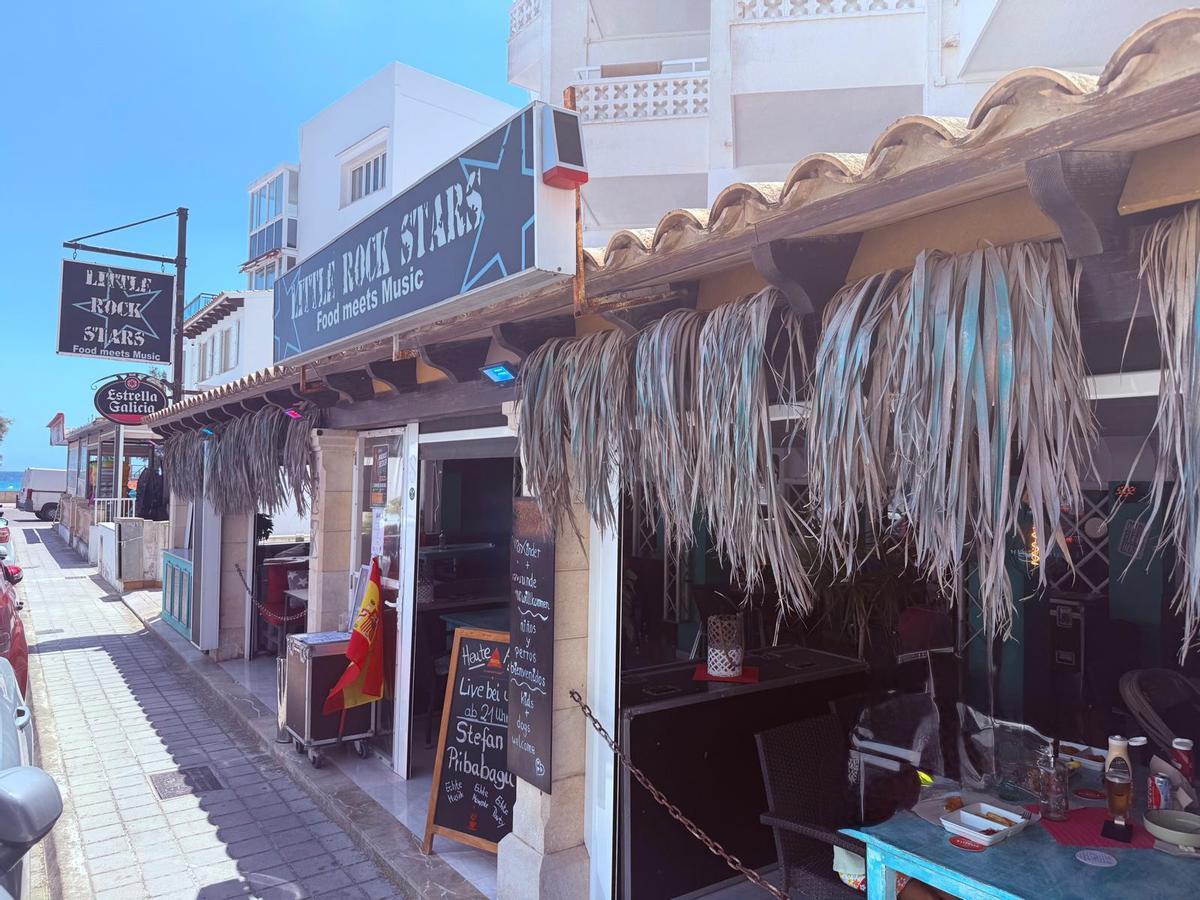 Das Little Rock Stars in Cala Millor.