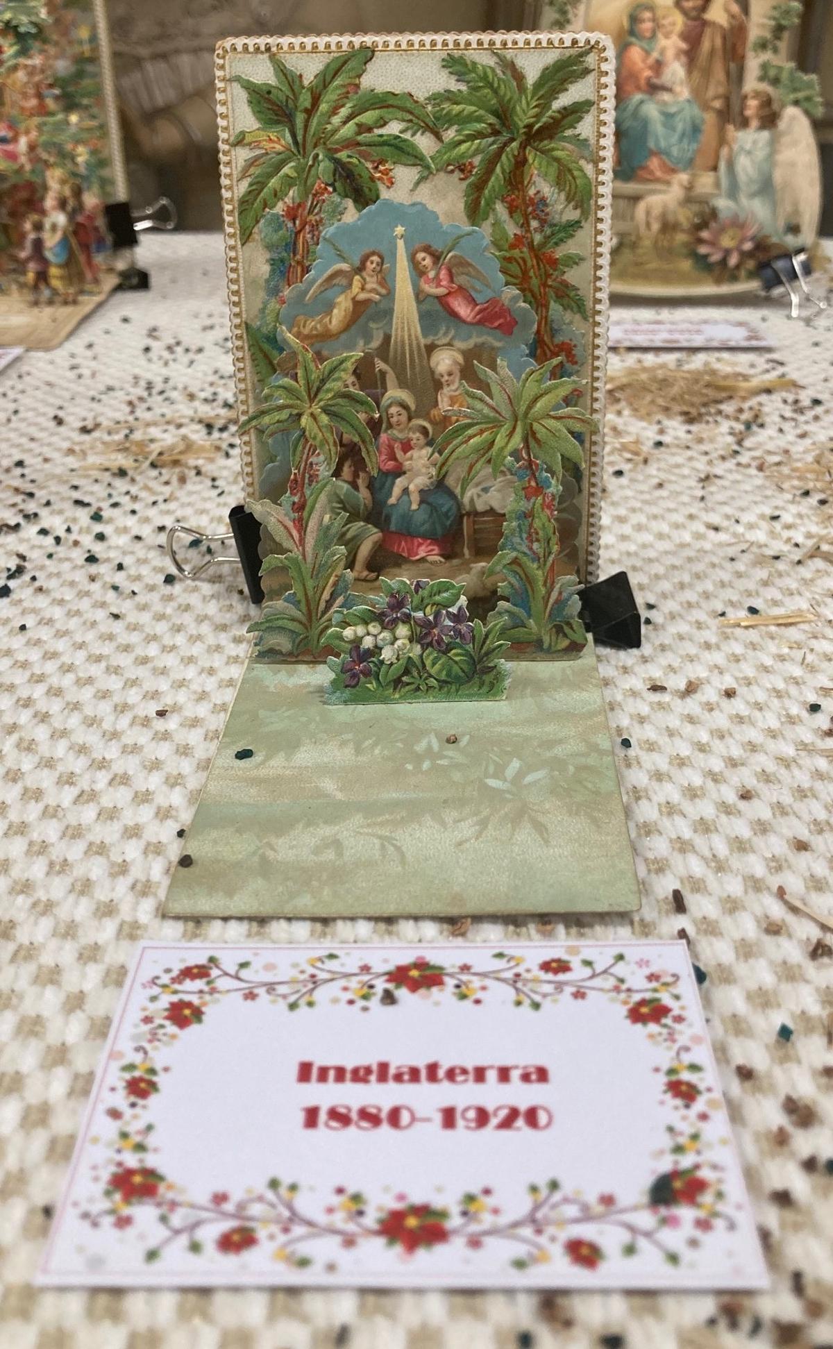 Na Jordana exhibe la historia de las Tarjetas de Navidad en su casal