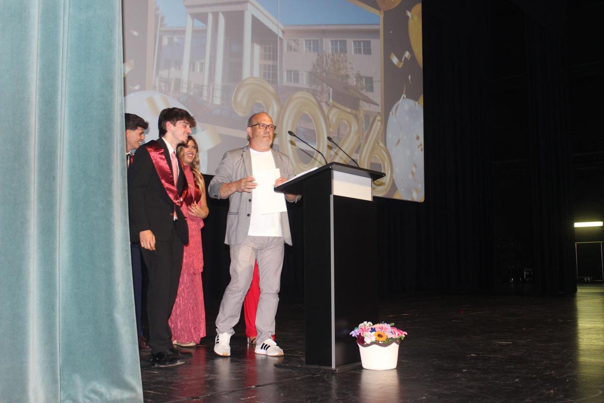 Manuel fue uno de los protagonistas del acto.