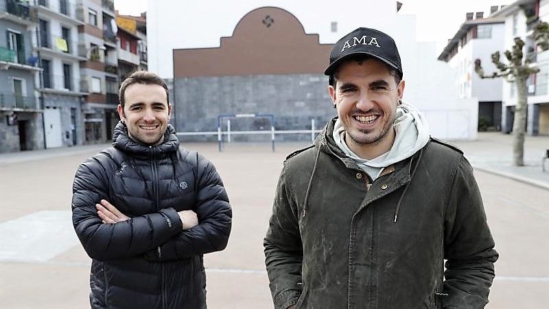 Gorka Rico y Javier Rivero, de Ama Taberna (Tolosa).