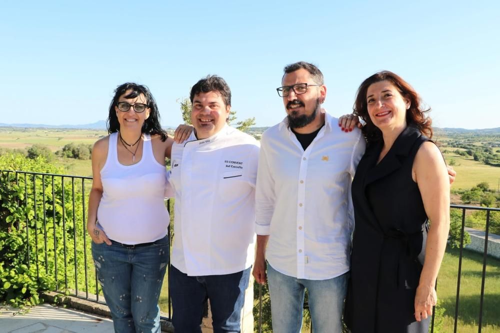 Un centenar de personas se reúne por la gastronomía ecológica, local y social en Ariany