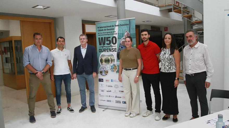 Presentación del torneo internacional Cidade de Ourense. | // IÑAKI OSORIO