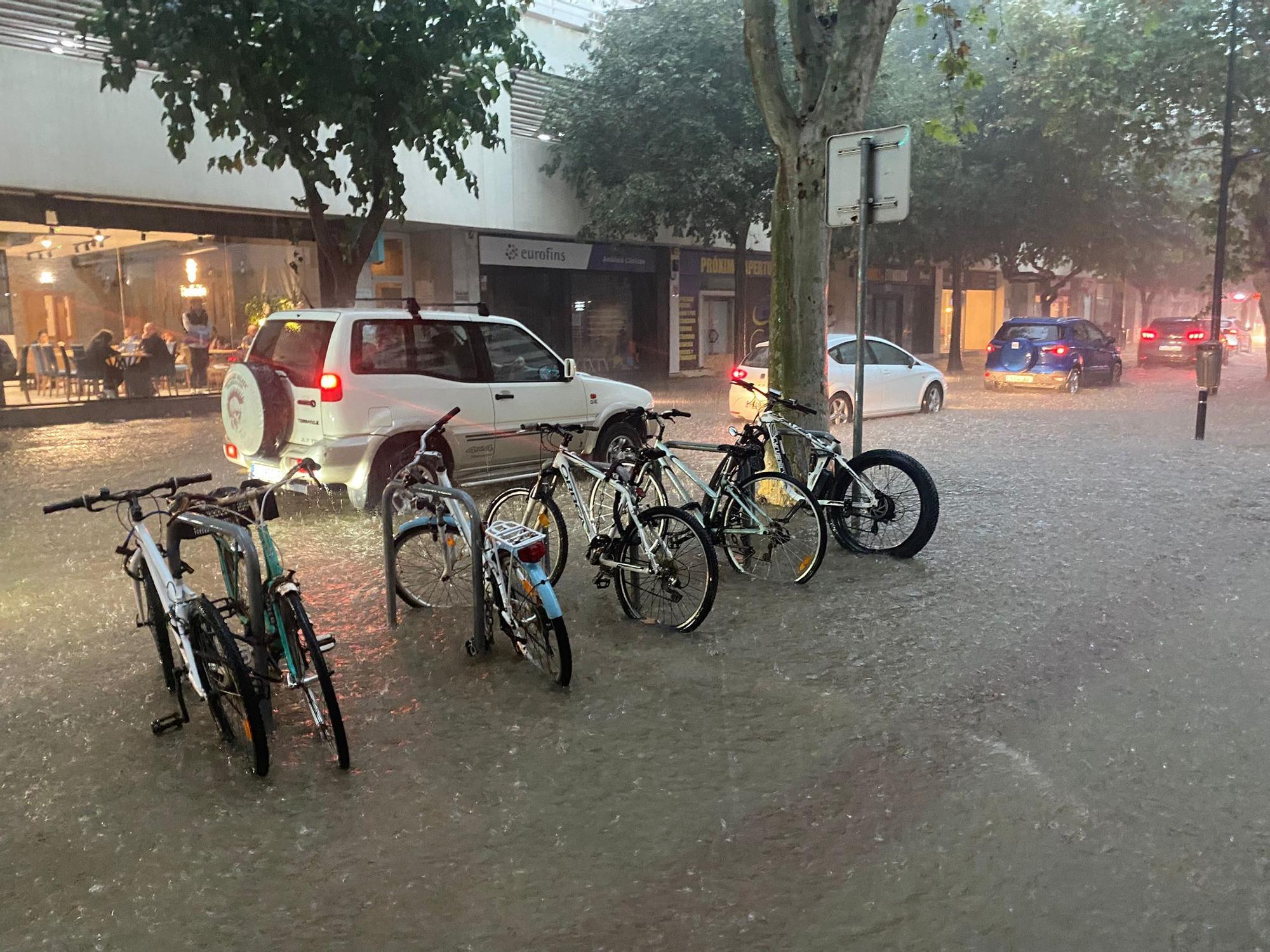 La dana Alice en la tarde del sábado