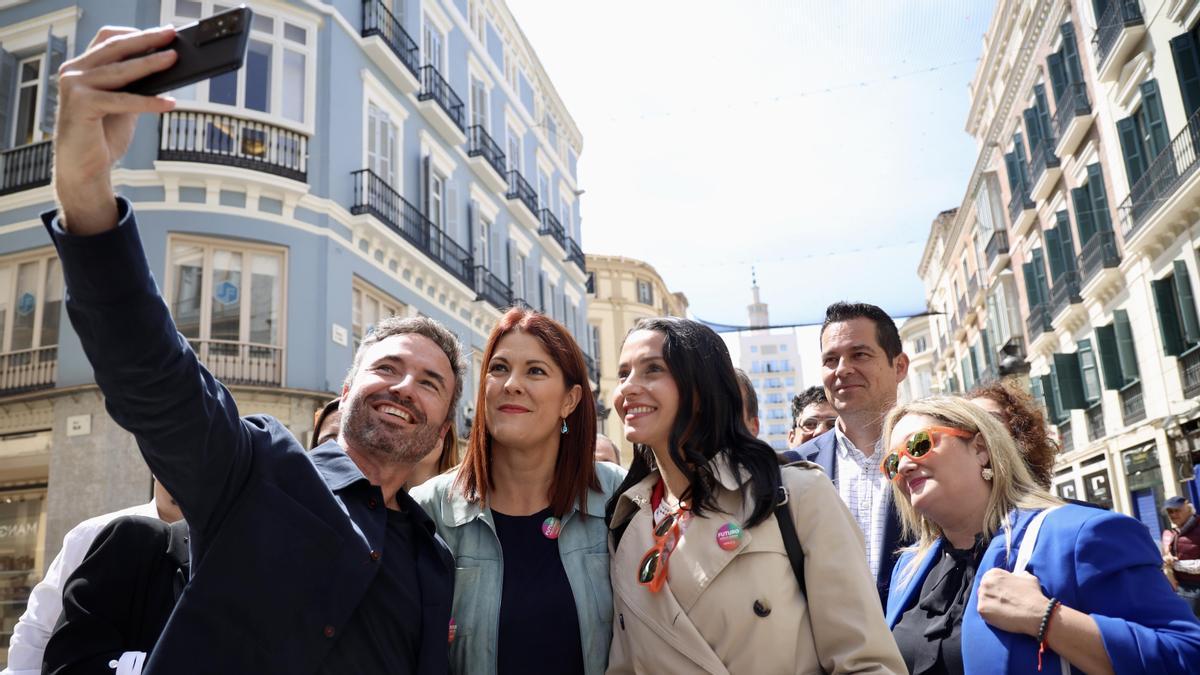 Desayuno informativo y visita de Inés Arrimadas en Málaga