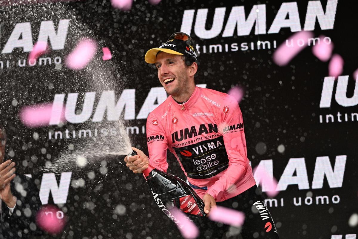 El ciclista británico SImon Yates, ganador del último Giro de Italia