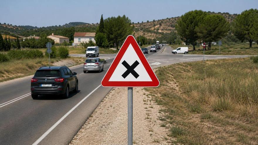 Qué significa la señal de tráfico roja con una cruz y por qué es importante