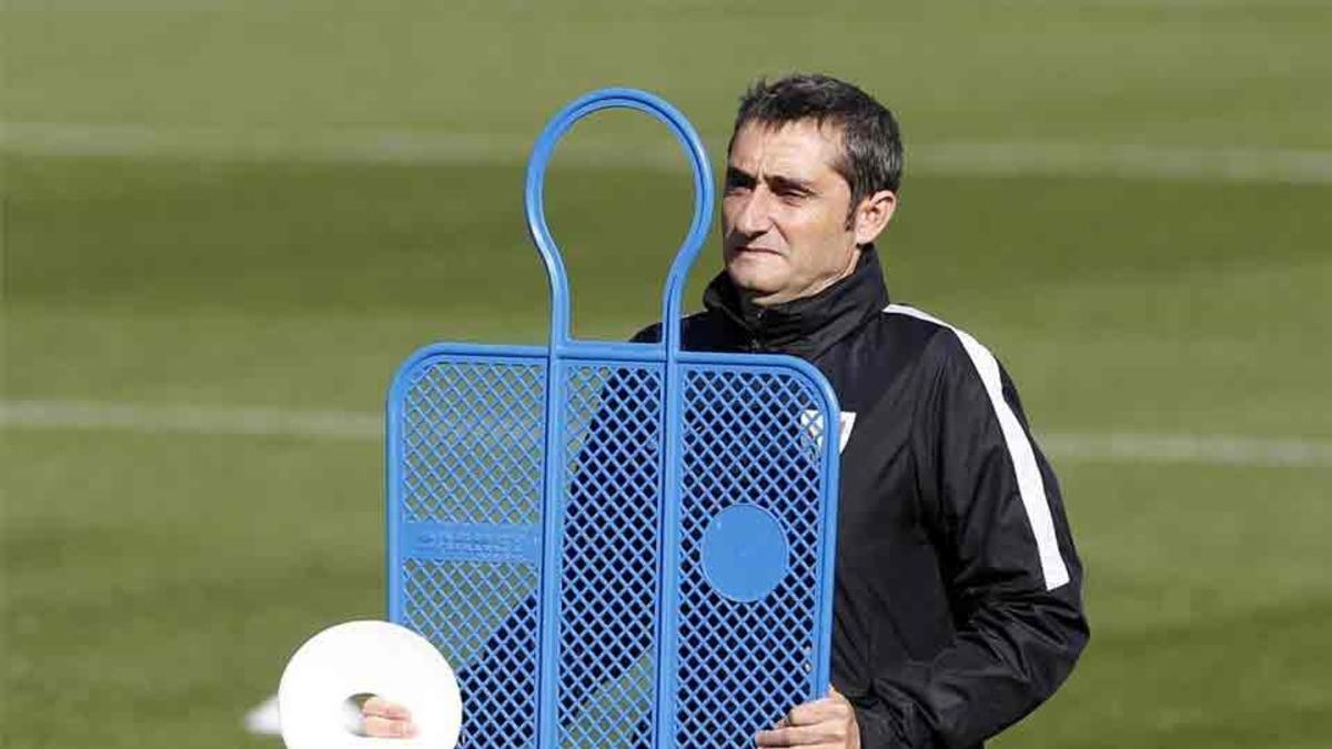 Valverde ha preparado el partido ante el Atlético