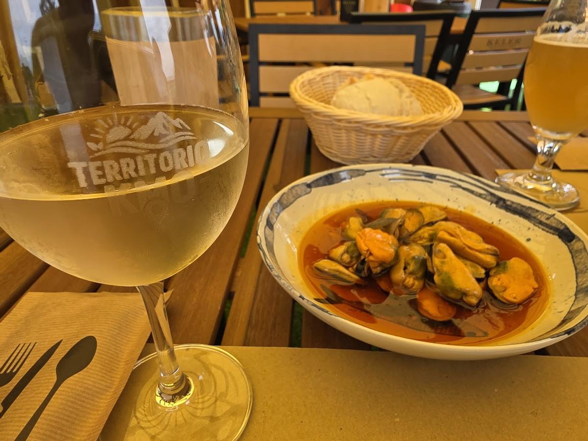 Los mejillones de Territorio KM 0.