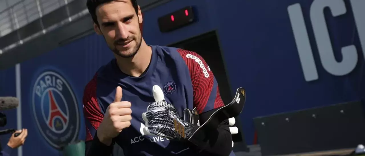 Sergio Rico, portero del PSG francés