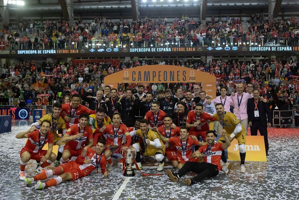 Las mejores imágenes de la victoría del Jimbee Cartagena en la Supercopa de España