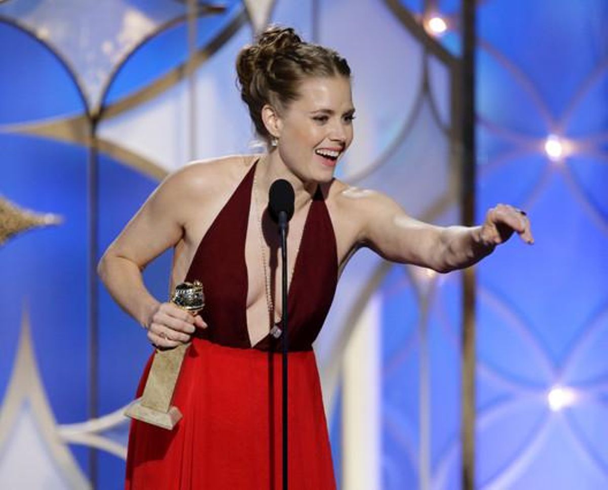 Amy Adams, millor actriu de comèdia per ’La gran estafa americana’.