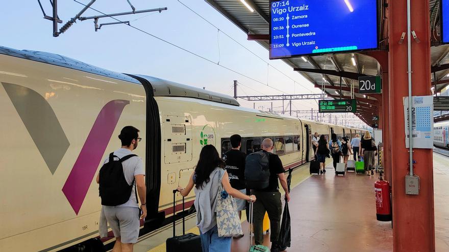 Renfe capta un 30% más de usuarios en el AVE Vigo-Madrid al acortar trayectos