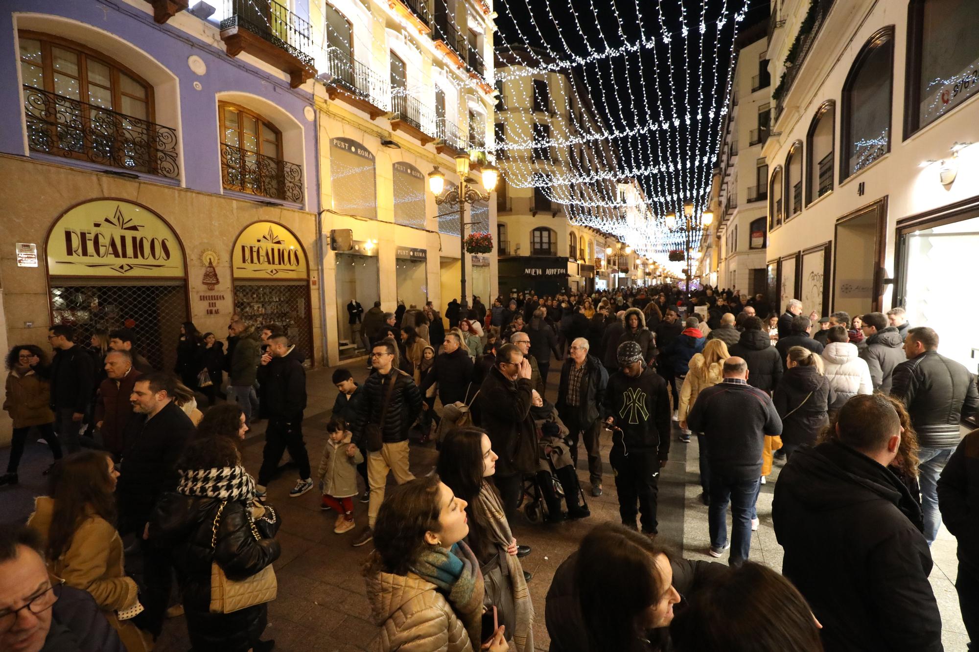 Zaragoza vive la Navidad en la calle