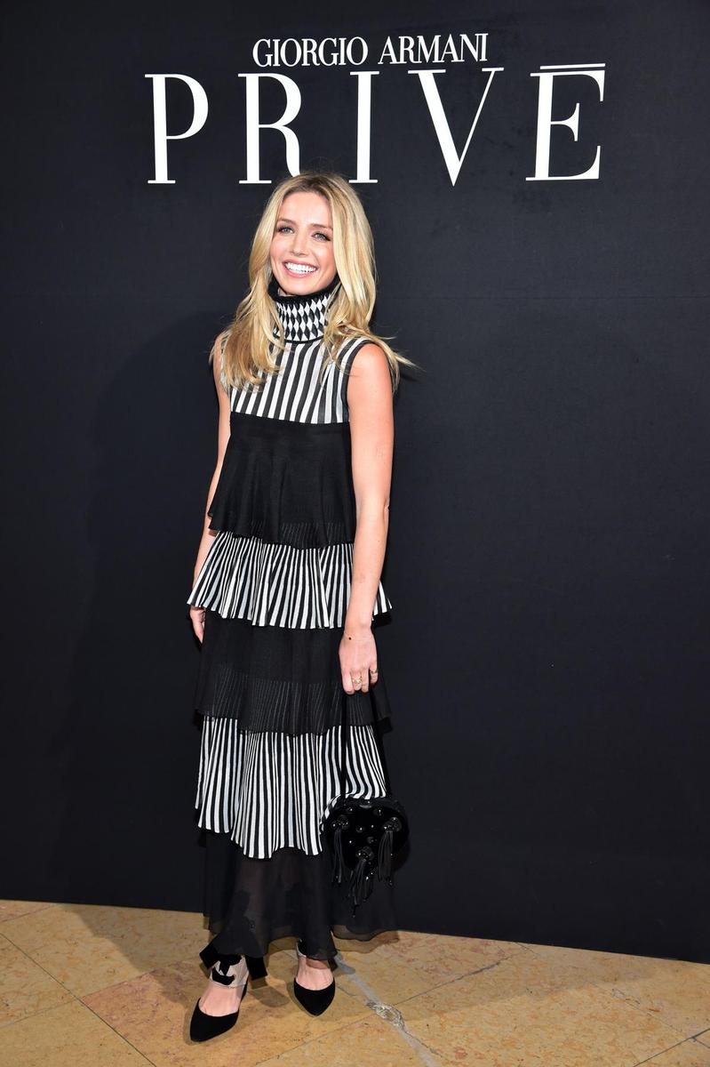 Giorgio Armani Privé Alta Costura: Annabelle Wallis