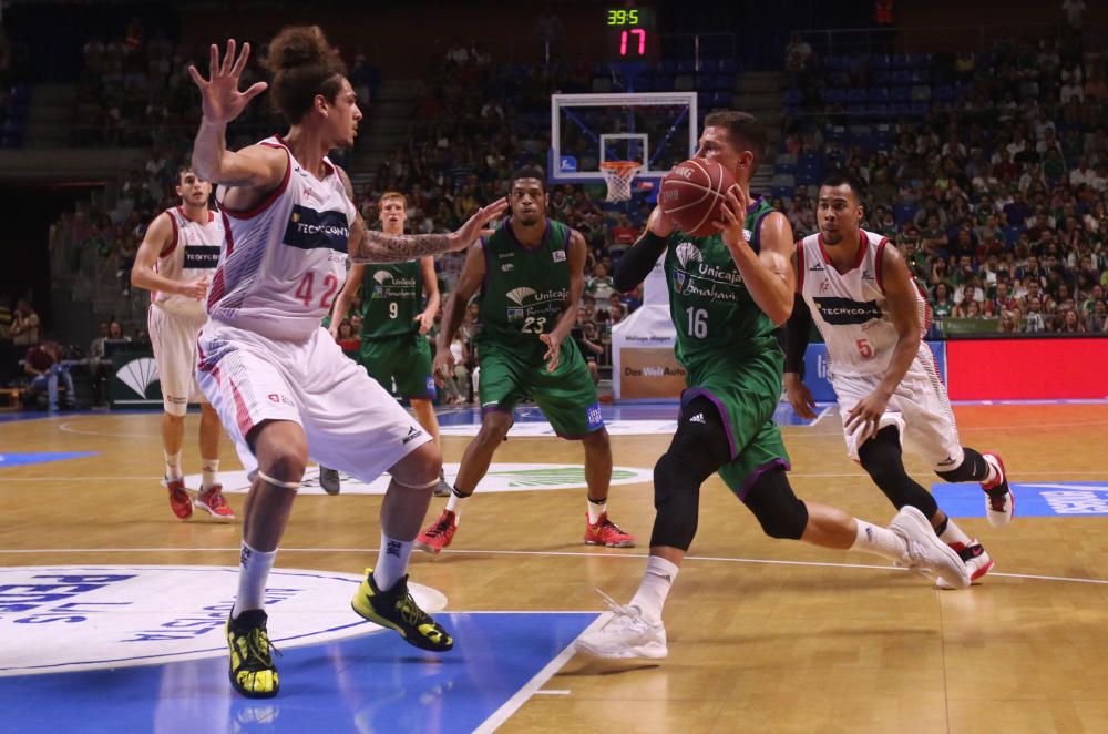 Inesperada derrota del Unicaja en su debut como local.