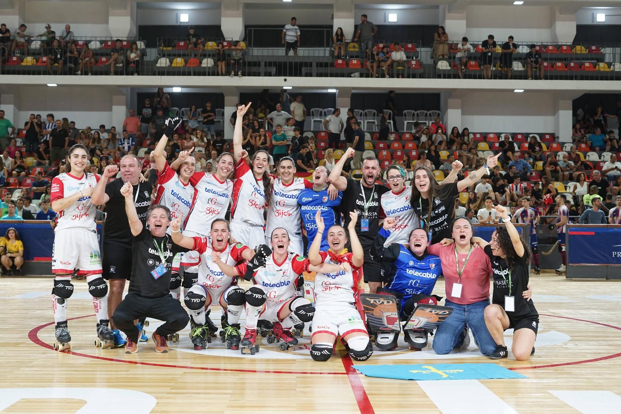 EN IMÁGENES: El Telecable Gijón de hockey hace historia y ya son campeonas del mundo