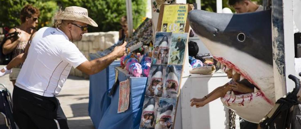 Benidorm saca partido al falso tiburón