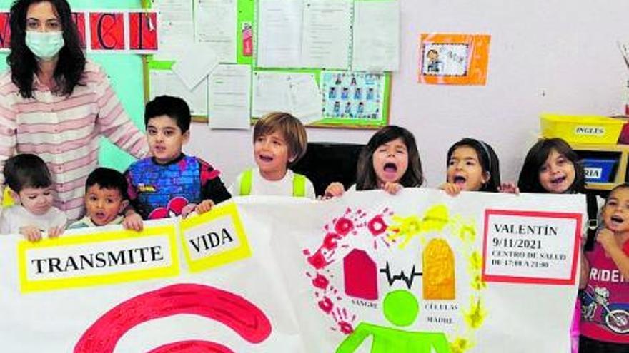 Los alumnos del CRA Río Argos continúan con su proyecto de hemodonación, incorporando la donación de médula ósea.