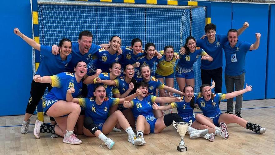 El Sarrià es proclama campió de Catalunya al Top 6 infantil femení