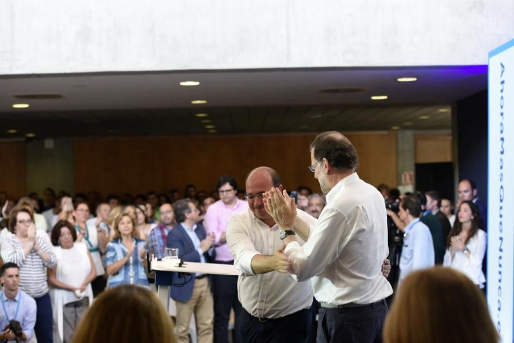 Mitin de Mariano Rajoy en el Auditorio de Murcia