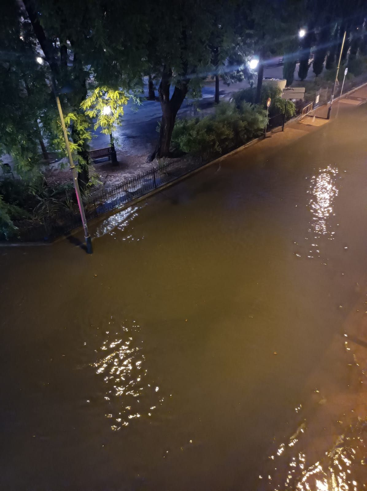 Las imágenes de los destrozos que deja el temporal en Murcia