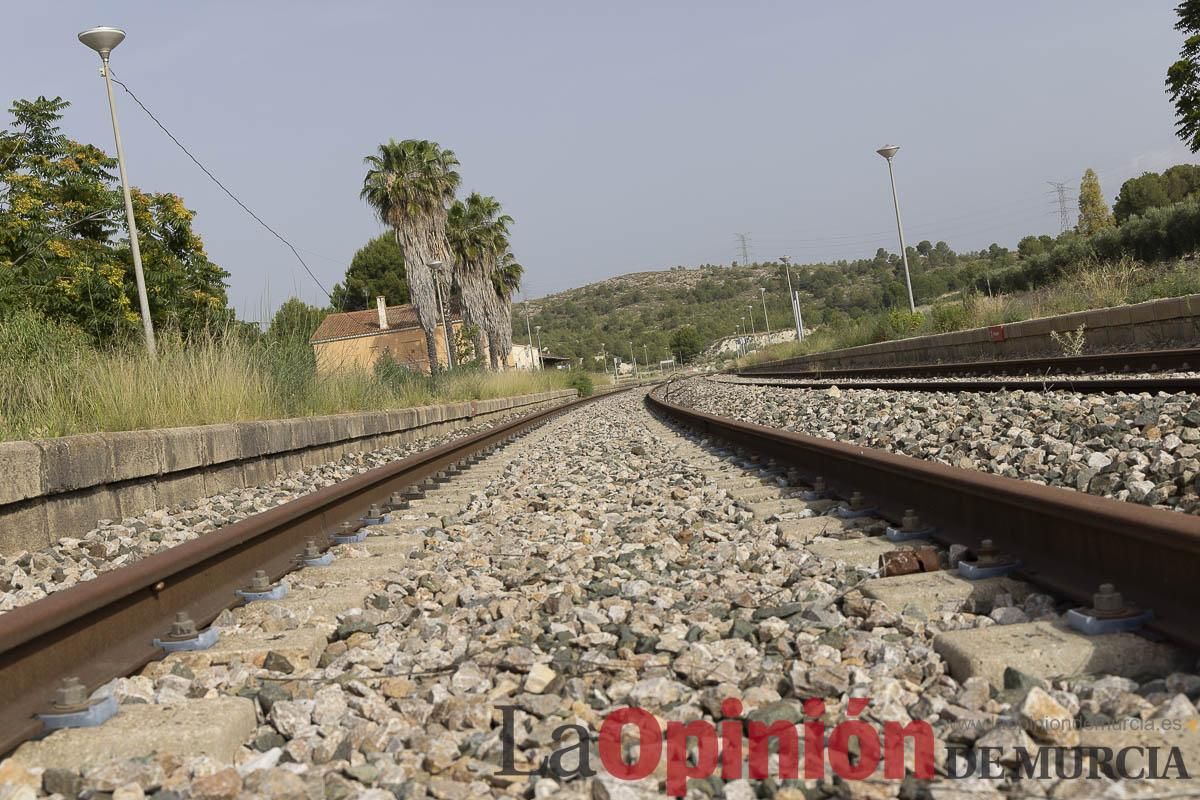 Así ha sido la marcha convocada por la Asociación Plaza Nueva en defensa de la Estación de tren de Calasparra