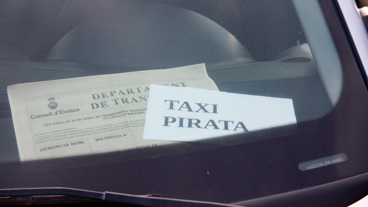 Taxi pirata.