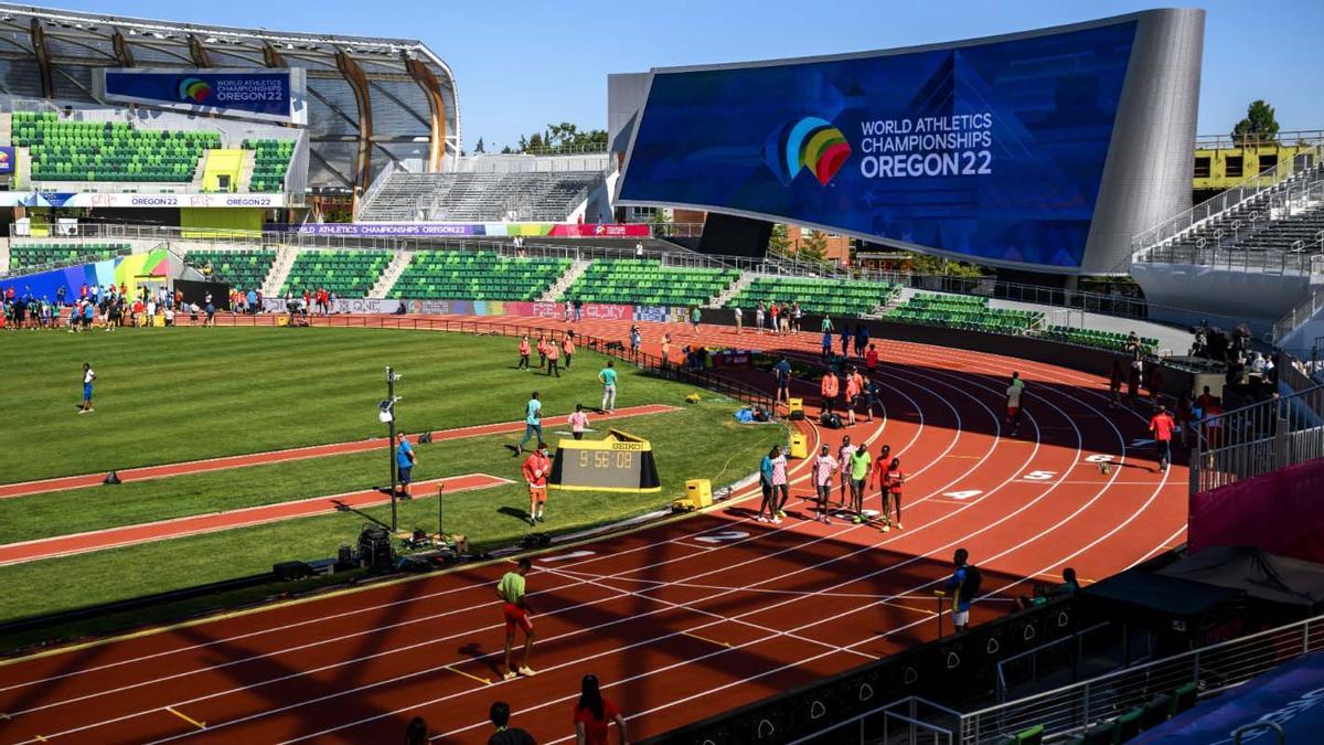 Todo listo en Eugene para el Mundial de Atletismo 2022