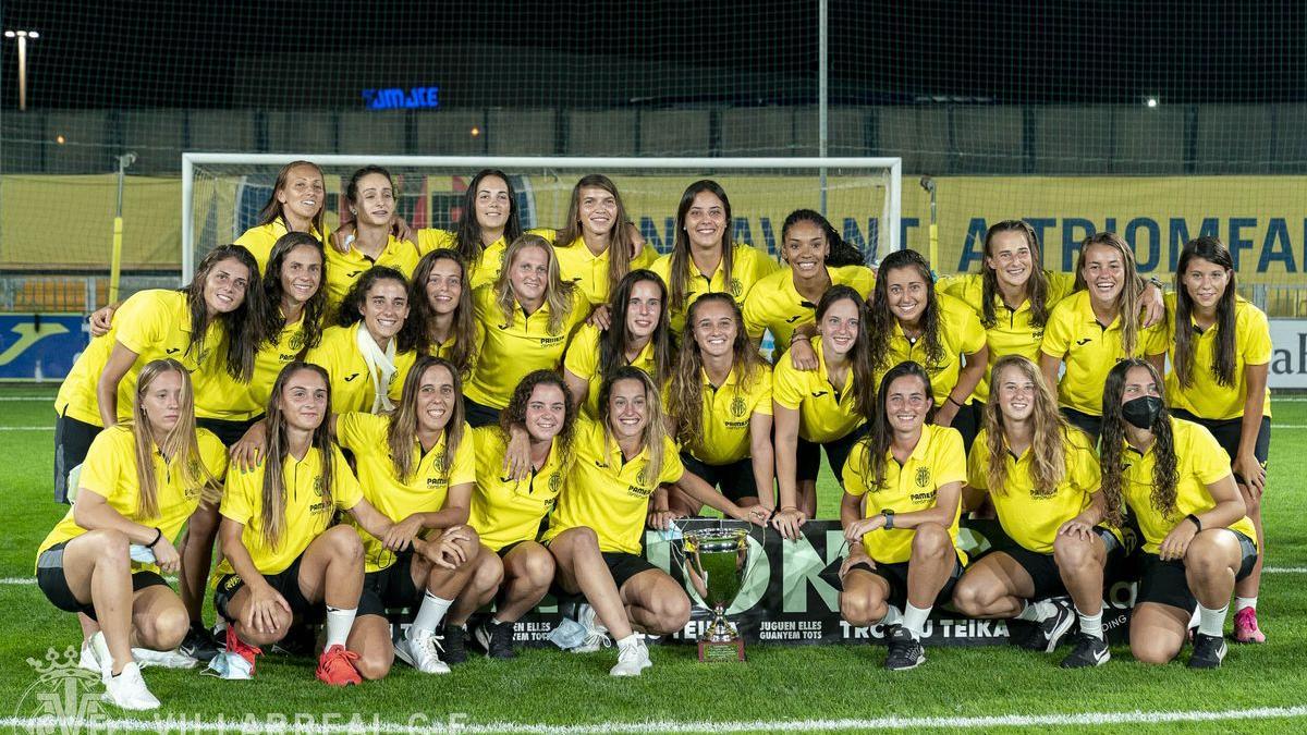 El Villarreal CF femenino inició la temporada ganando la copa Leika.