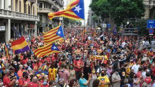 El independentismo llena la calle para exigir una hoja de ruta compartida