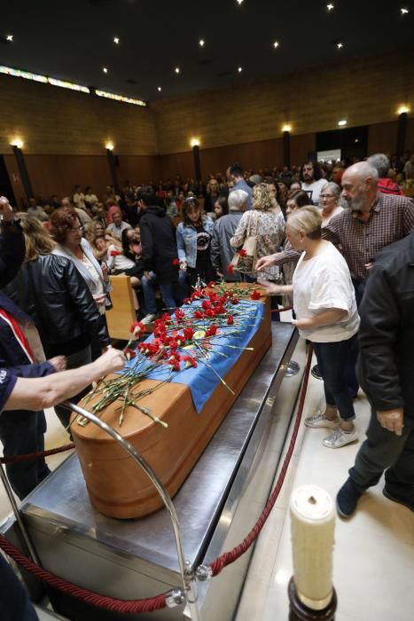 Funeral en Gijón por el abogado Adrián