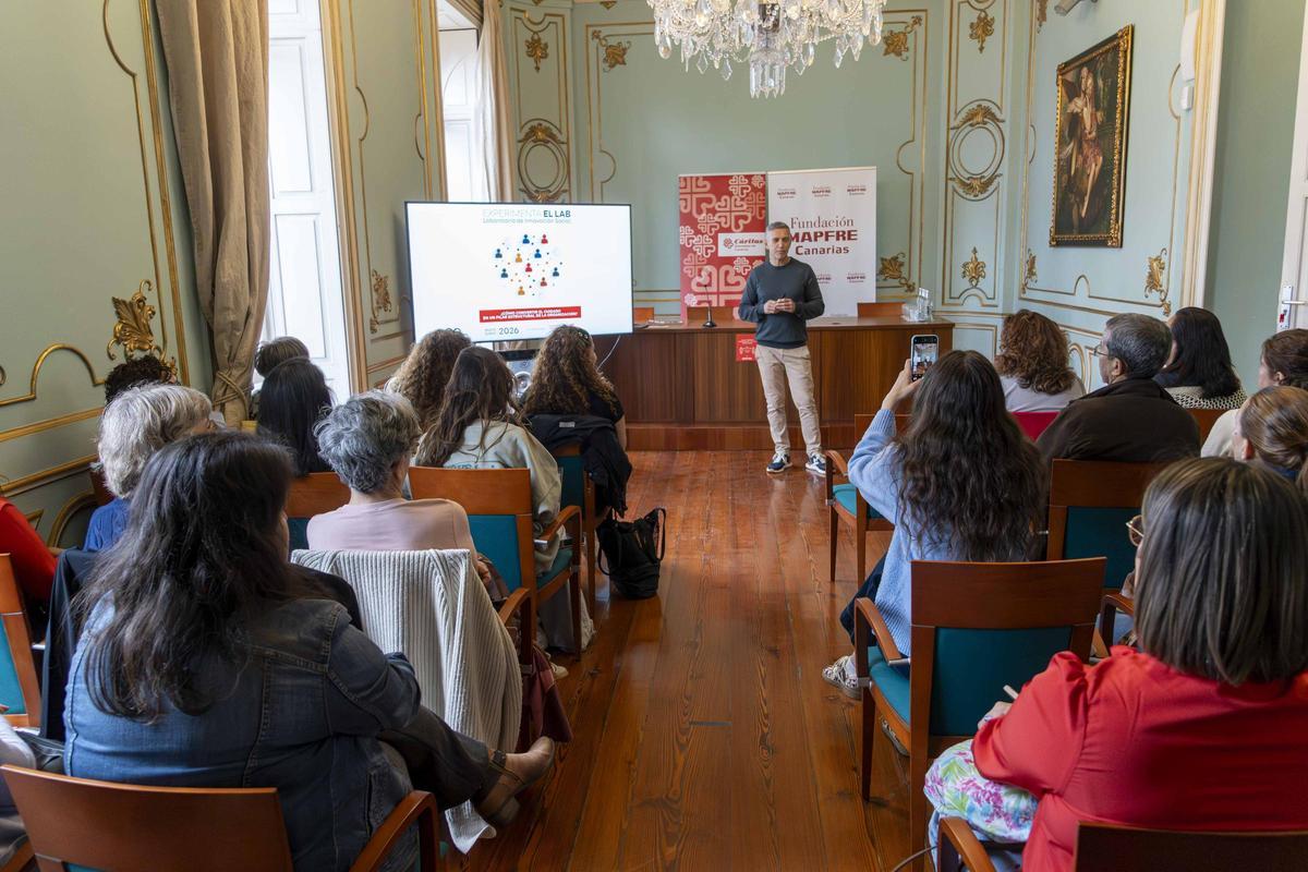 David Batista, técnico de actividad de Fundacion Mapfre Canarias.