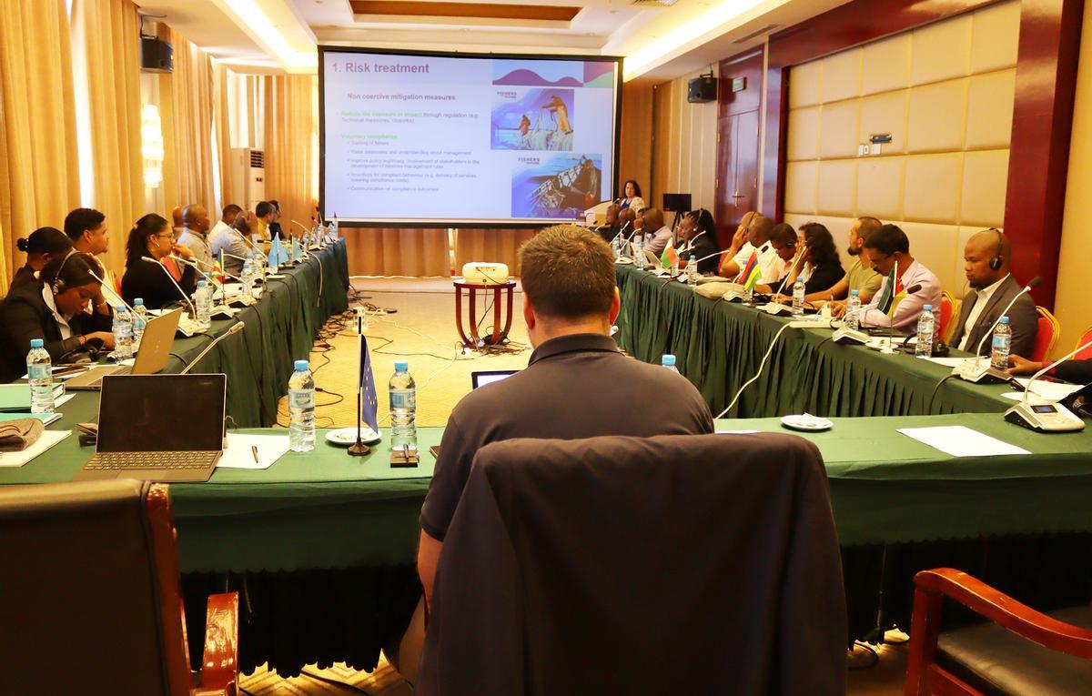 Taller en Mozambique con la Comisión del océano Índico (COI).