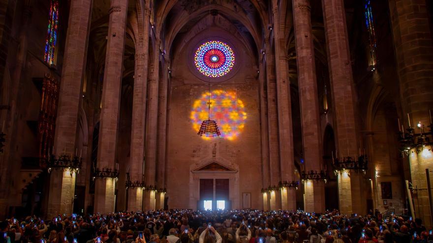 Así ha sido la Festa de la Llum en la Catedral de Mallorca