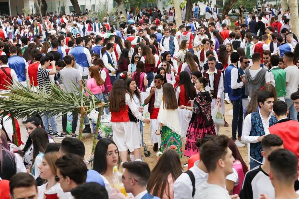 Ambiente en el Jardín de la Fama en el Bando de la Huerta