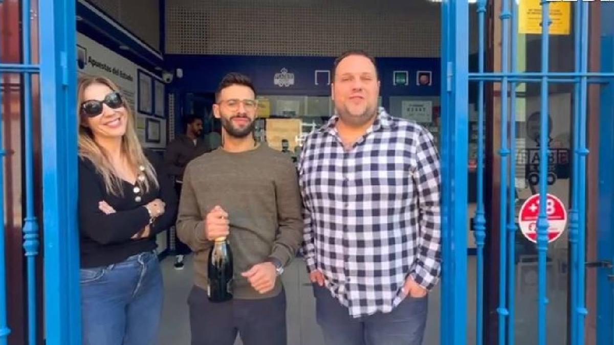 Administración Fabe, en La Laguna, ha dado el mayor premio de la provincia: 750.000 euros con 10 décimos del segundo premio de El Niño