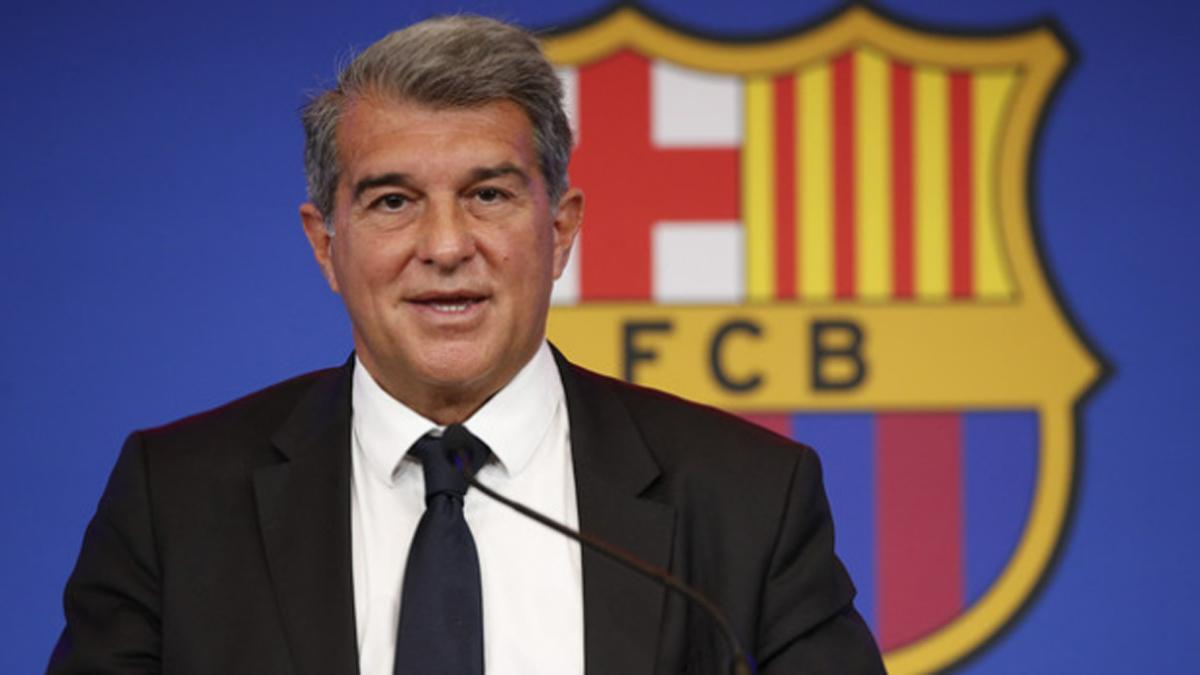 Joan Laporta, presidente del FC Barcelona