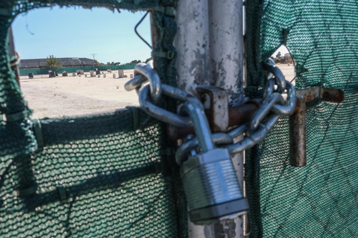 La zona en la que está previsto que se enclave el camping en la partida de Maitino.
