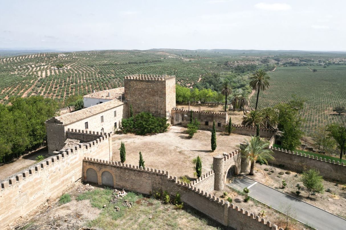 Un castillo en Jaén por lo que vale un piso de lujo en Ibiza