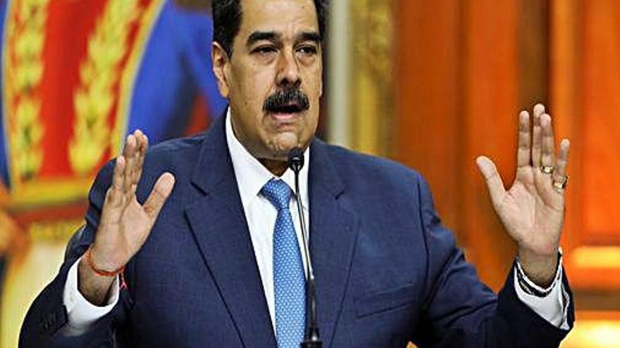 Maduro: «El que van parlar Delcy Rodríguez i Ábalos és secret»