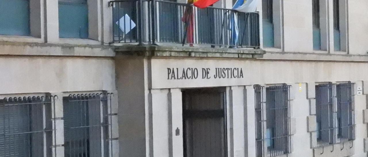 Palacio de justicia de Ourense, la sede de la Audiencia Provincial, que juzgará este caso.