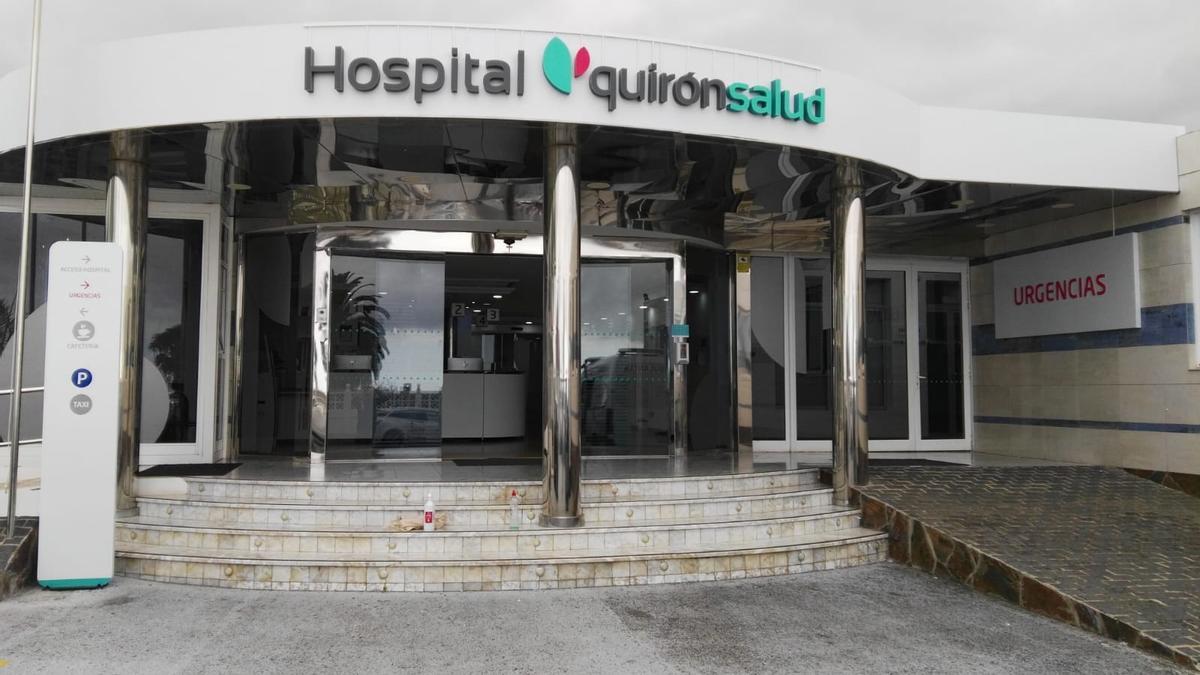 Entrada del Hospital Quirónsalud Vida