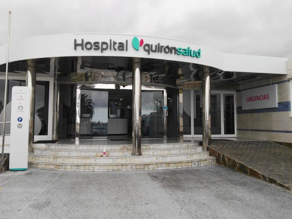 Entrada del Hospital Quirónsalud Vida
