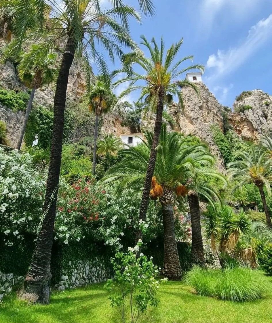 Guadalest fotografiado por uno de los participantes.